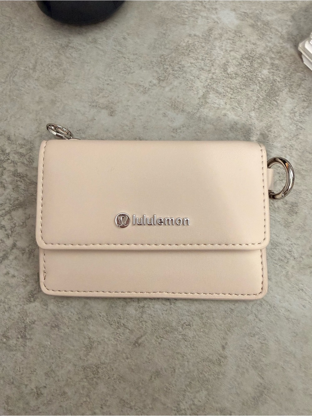 lululemon athletica Pale Pink Card & Key Holder